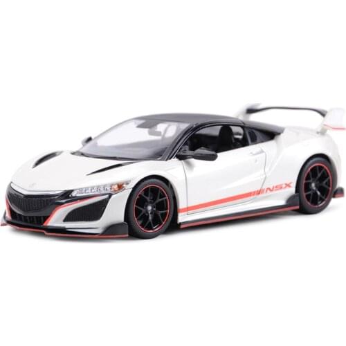 1/24 Acura NSX Diecast Alloy Static Car Model Toy Vehicles Japanese Sports Car For Adult Collection Metal Model Boy Toy Children