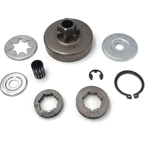 Chainsaw Clutch Sprocket Rim Drum Washer Bearing Kit Replacement For Stihl 038 MS380 MS381 Chainsaw Mower Repair accessories