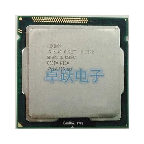 Original intel I5 2320 CPU Processor Quad-Core(3.0Ghz /L3=6M/95W) Socket LGA 1155 Desktop CPU i5-2320 (working 100%)