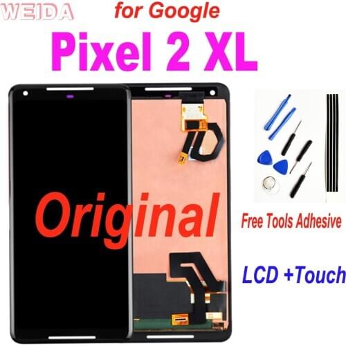Original LCD for Google Pixel 2 XL LCD Display Touch Screen Digitizer Assembly Replacement for Google Pixel2 XL Pixel 2XL LCD