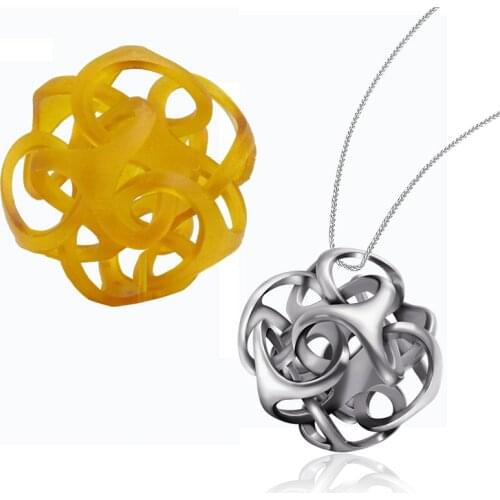 3D Printed Easy Castable Resin Pieces Necklace Pendants for Metal Casting DIY Jewelry Making Fashion Jewelry Making