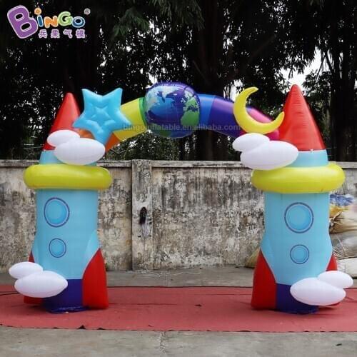 Personalized 4X3 meters inflatable garden arch / balloon arch / inflatable arch backdrop toys