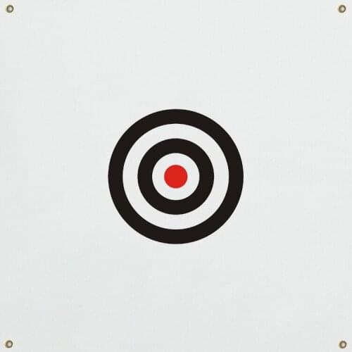 Golf Practice Golf Target Cloth Batting Cage Bullseye Cloth Durable Extra-Thick Canvas Bullseye Swing Practice Target QW