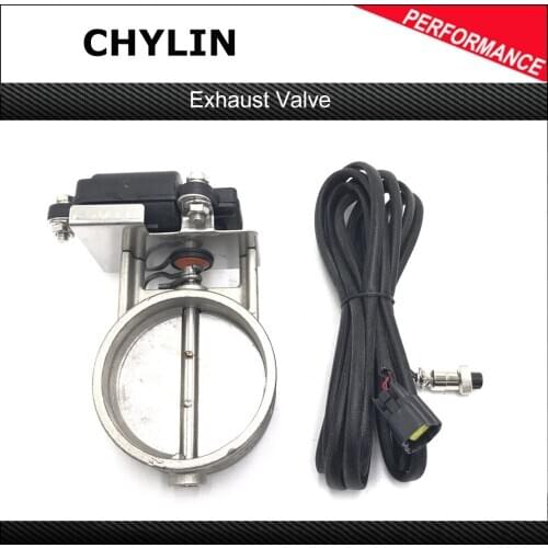 2.5" 63MM/3" 76MM Exhaust Valve Flap Control Electric Exhaust Cut out Valve For Exhaust Catback Downpipe