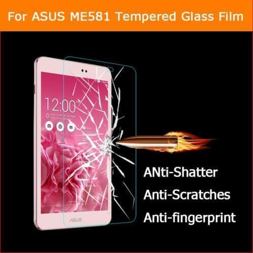0.3mm 9H Anti-shatter Tempered Glass film for Asus MeMO Pad 8 ME581CL 8.0" tablet pc Explosion-proof screen protector glass film