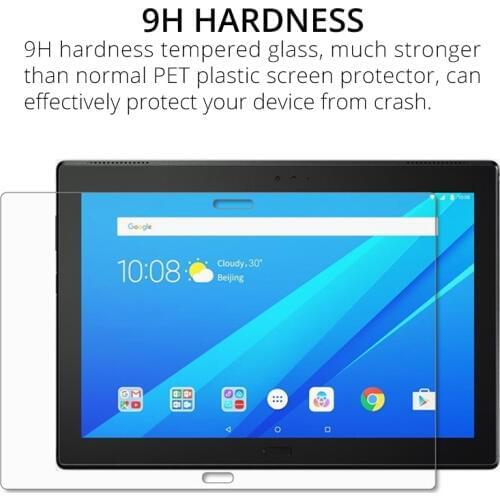 Explosion-proof Tempered Glass For Lenovo Tab 4 10 Plus Screen Protector TB-X704N TB-X704F TB-X704L TAB4 10 Plus Protective Film