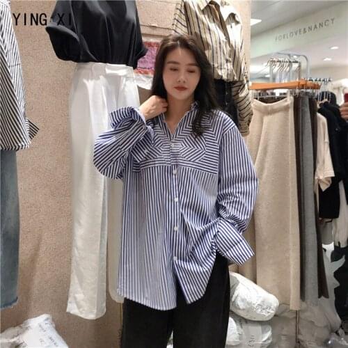 Блузки в полоску YING XI China At AliExpress