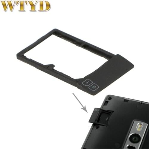For OnePlus Two Card Tray Replacement Part for OnePlus Two Sim Card SD Card Slot Repair Part for OnePlus Mobile Phone