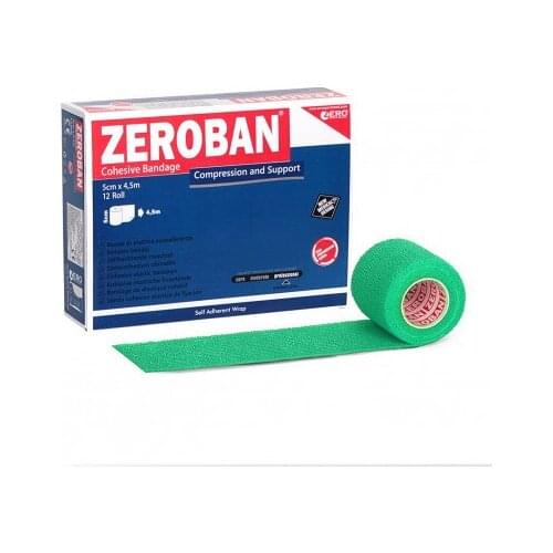 Zeroban 5cm x 4,5m Green