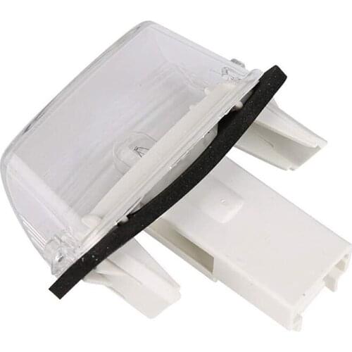 2Pcs License Number Plate Lights Lamp White for Peugeot 206 207 306 307 406 407 for Citroen C3 C4 Picasso