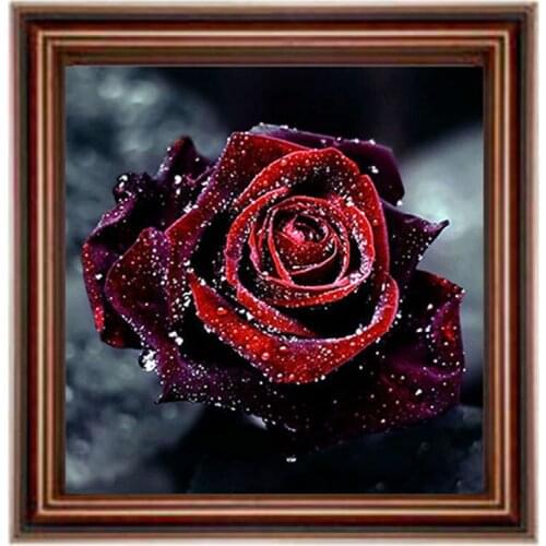 Diamond Embroidery Diy Diamond Painting Cross Stitch Kits Diamond Mosaic Roses Full Square Diamond Embroidery BS003