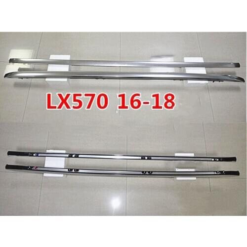 RQXR Car Roof rack Luggage Carrier bar Decorative for Lexus LX570 LX450 2016-2018