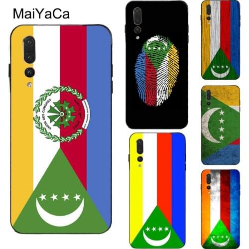 MaiYaCa Comoros Flag Case For Huawei P30 Lite P10 P20 P40 Pro P Smart 2019 Z Mate 10 20 Lite 30 Pro
