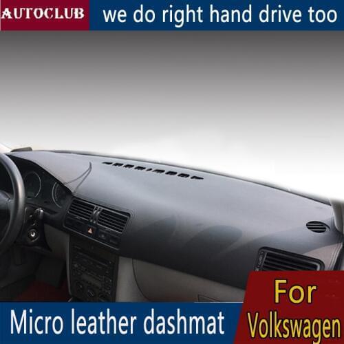 For Volkswagen VW Eos Atlas/Teramont Touran Sharan Touareg Scirocco Leather Dashmat Dashboard Cover Pad Dash Sun Shade Carpet
