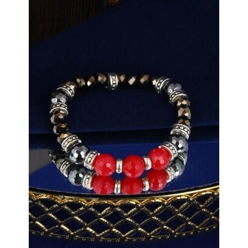 Dr stone natural stone/unisex/hematite/wristband/21 ngr73 169686196