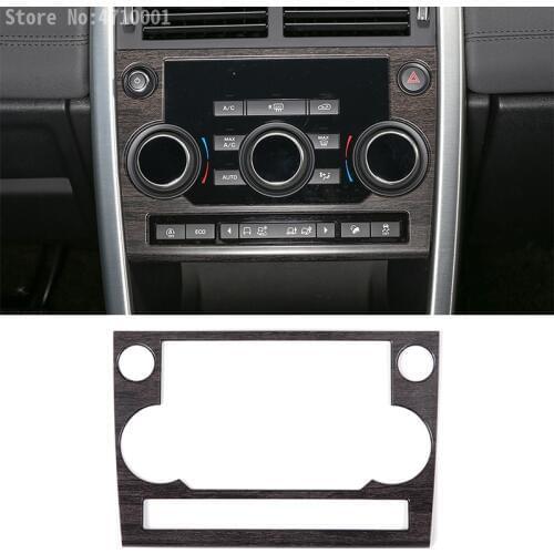 Oak Wood Colour Car Center Mode Button Decoration Frame Trim For Land Rover Discovery Sport 2015-2018 Auto Accessories
