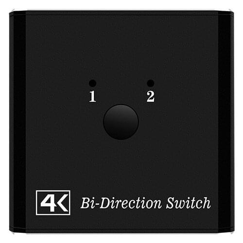 4K HD Switch HDMI Adapter for Xiaomi Mi Box HD Switcher 1x2/2x1 for PS4/3 TV Box Switch 4K HD Bi-Direction Switch