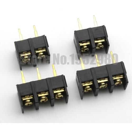20PCS KF1000 Barrier Terminal Blocks 10mm Pitch 2Pin 3Pin 300V 25A