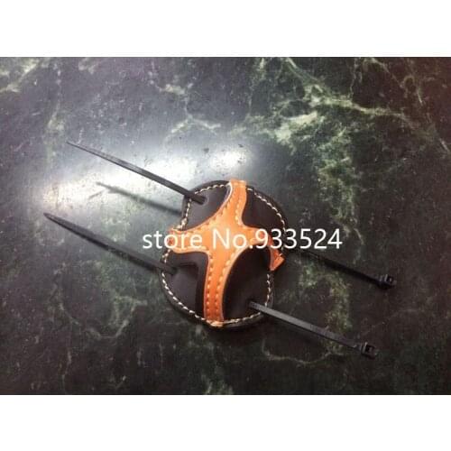 Brown Universal Motorcycle Handlebar Mount Eyeglass Sunglasses Glass Holder Case Dirt bike Old School Bobber Touring