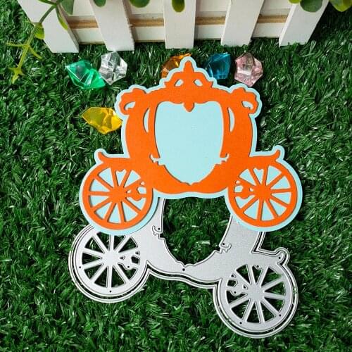 New princess carriage Metal Cutting Dies Decorative Scrapbooking Steel Craft Die Cut Embossing Paper Cards Stencils