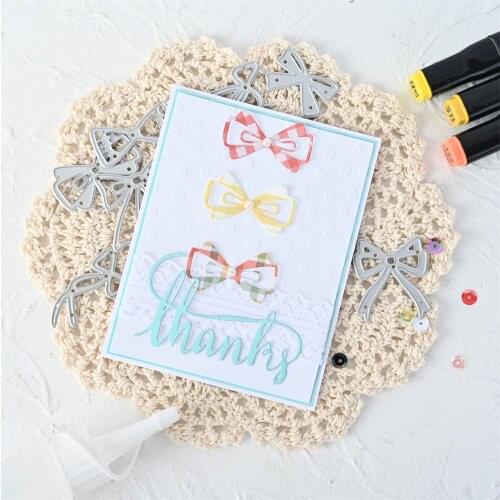 InLoveArts Little Bow Metal Cutting Dies Stencils Metal Fustelle Metalliche Per Scrapbooking Die Cut For Paper Crafting New 2021