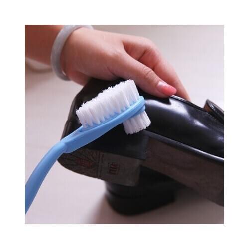 BF040 Multi-functional high-quality double-sided nylon wash shoe brush cleaning brush 25cm free shipping