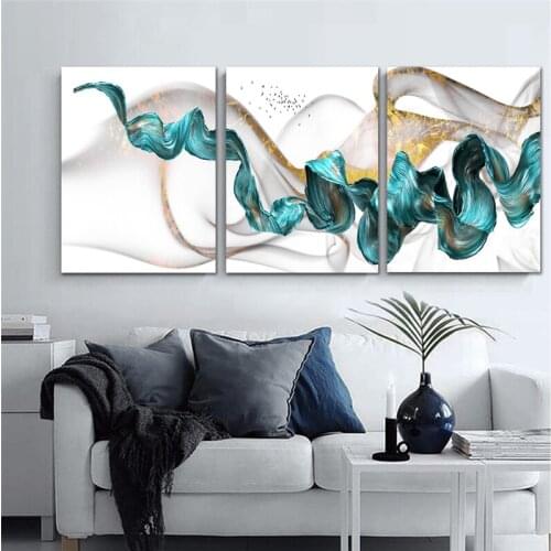 Multi Panels Canvas Wall Art Painting Modern Home Decor Canvas Posters Prints Abstract Cuadros Decoration wall pictures no frame