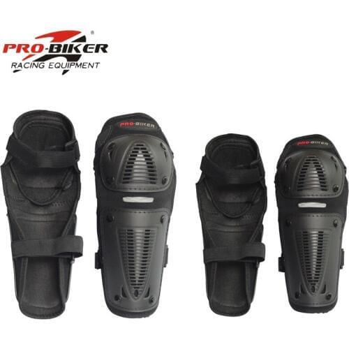 4pc/s Motorcycle knee & elbow protective pads Motocross skating knee protectors riding protective Gears pads protection