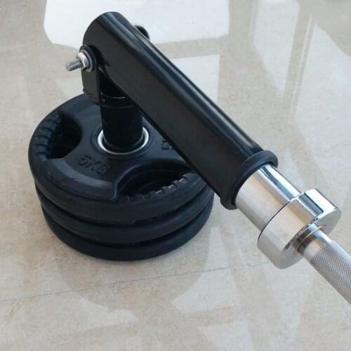 Gym Fitness Training Attachment 360 Degree Rotation T-Bar Row Plate Post Insert Landmines Barbell Handle Muscle Weight Exercise