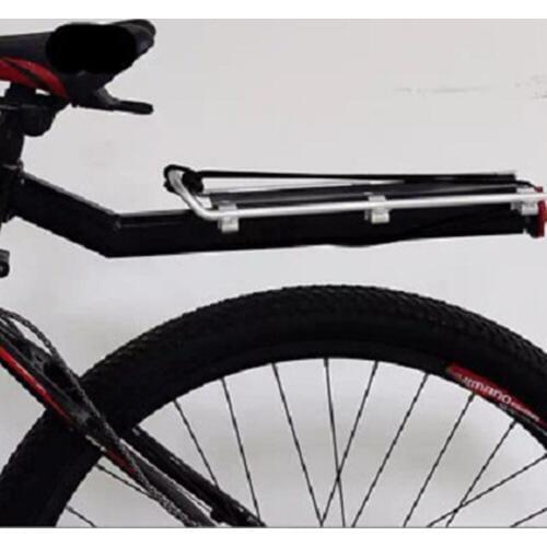 Bicycle Rack Aluminum Alloy Mountain Bike Rear Tail Frame Can Carry People Back Seat Hanger Equipment Quick Release Accessories