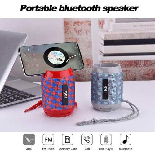 Portable Bluetooth Speaker Wireless Bass Subwoofer Waterproof Outdoor Speakers Boombox AUX TF USB Stereo Loudspeaker Music Box