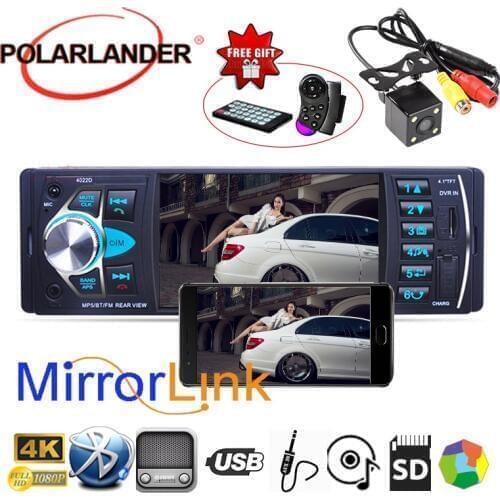 4.1 Inch radio cassette player Angle MP5 Bluetooth Music Player Car Video Autoradio radio cassette player Car Portable Radio