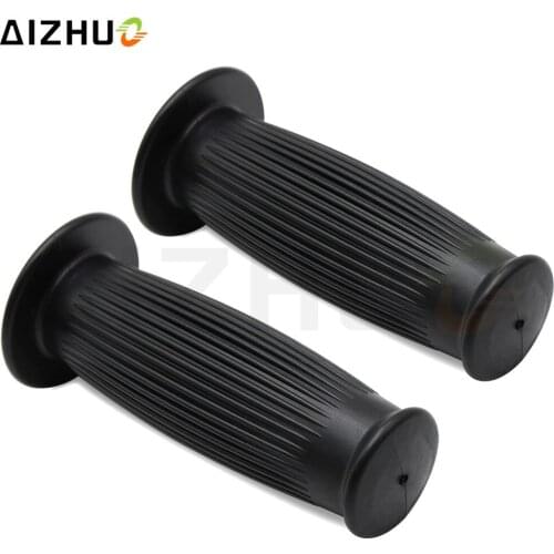 1'' 25mm Cafe Racer Motorcycle Handle Grips Silicone Vintage Handlebar Grips For Cruiser Dyna Solftail XL883 1200 Fatboy
