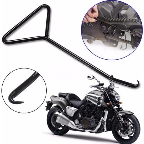 Stainless Steel T-Handle Simple Install Remove Exhaust Stand Spring Hook Puller Tools For Motorcycle Bicycle