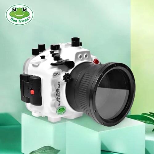 Seafrogs 40 Meter Waterproof Case Plastic Outdoor Camera Housing For Sony A7SIII