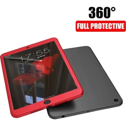 360 Degree Full Cover For Ipad 4 2012 A1458 A1459 A1460 Tempered Glass With Silicone Case For Ipad 2 3 4 9.7" Screen Protector