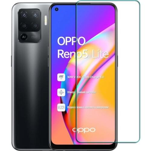 For Oppo A94 4G Reno5 Lite Reno 5 5Lite 6.43" Screen Protective Tempered Glass ON CPH2203 CPH2205 Protector Cover Film