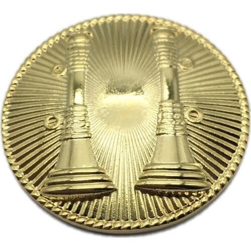 Factory Direct Sale Metal Custom National Examination Council Emblem Lapel Pin