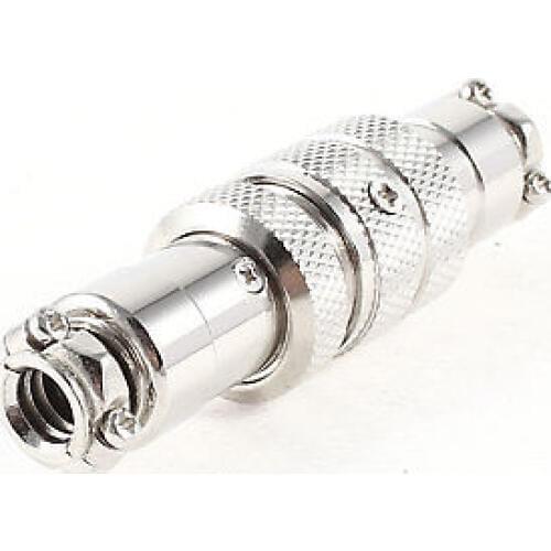 16mm Screw GX16-2 2Pin Male Female Cable Connector Aviation AC 250V 5A