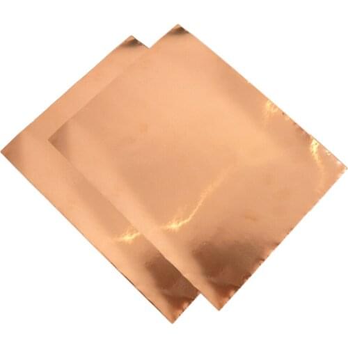 Electric Guitar Copper Foil Tape Self Adhesive EMI Shielding 30cm*20cm 2 Sheet Pack