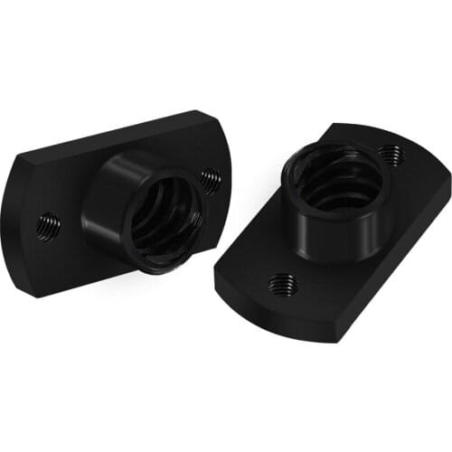 3D Printer T8 Screw Milling POM Nut Lead 8mm for Upgrade Ender 3 CR-10 Ender-3 Lead Screw 3D printer T8 Lead Screw POM Nut