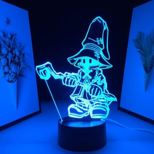 Animation Peripherals 3D LED Lamp Anime Figure Home Bedroom Decoration Night Light for Couple Children Festival Birthday Gifts