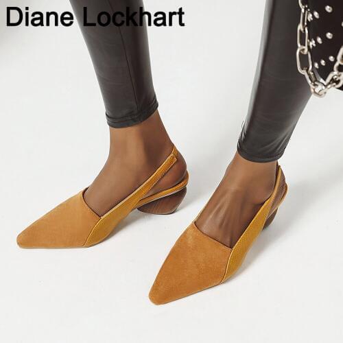 Diane Lockhart Suede Pumps