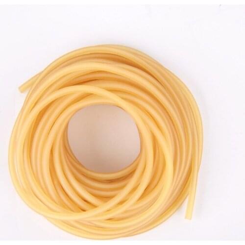 Diameter 2mm 3mm solid elastic fishing rope 10M fishing accessories good quality rubber line for fishing gear