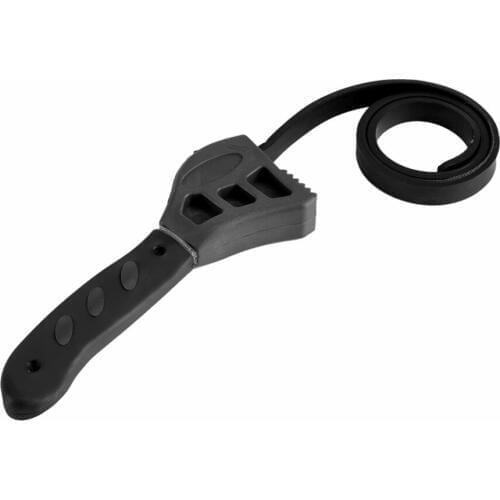 Oil Filter Wrench Rubber Strap Spanner Loosen Plumbing Tool Car Repair Opener Tools Torque Wrench Portable Spanner New