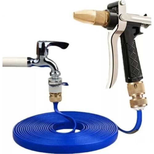 High Pressure Car Wash Water Gun Set Explosion-proof Antifreeze 5m Water Pipe Garden Watering Water Gun Water Gun Head E11340