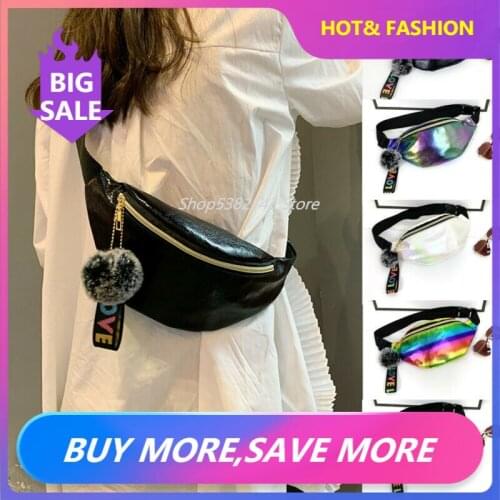 Women Girls Fashion Casual Waterproof Crossbody Shoulder Waist Fanny Pack Belt Bag Pouch Hip Bum Bag Travel Sport Small Purse