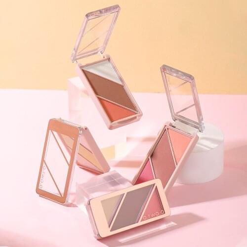 O.TWO.O Contour Palette Bronzer Highlighter Powder Blush 3 in 1 Makeup Palette Concealer Highlighter For Face Sculpt Cosmetics