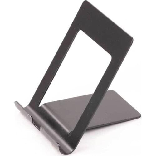 Aluminum Alloy Cell Phone Stand Holder Portable Mobile Phone Dock Desk Smartphone Tablet Holder for Office Desk