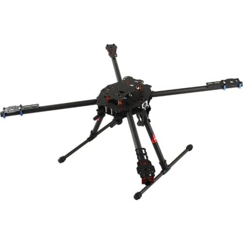 Tarot FY650 3K Pure Carbon Fiber Full Folding Hexacopter 650mm FPV Aircraft Frame TL65B01 for Aerial Photography